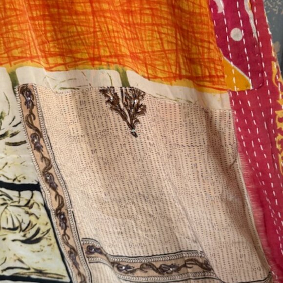 Kantha Bae Eutopia Duster - Cotton and Silk kimono - NWT - Picture 4 of 5